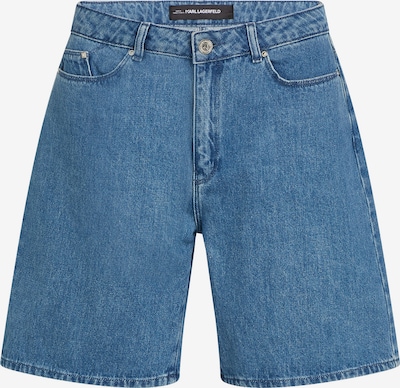 Karl Lagerfeld Jeans in blue denim / rot / schwarz, Produktansicht