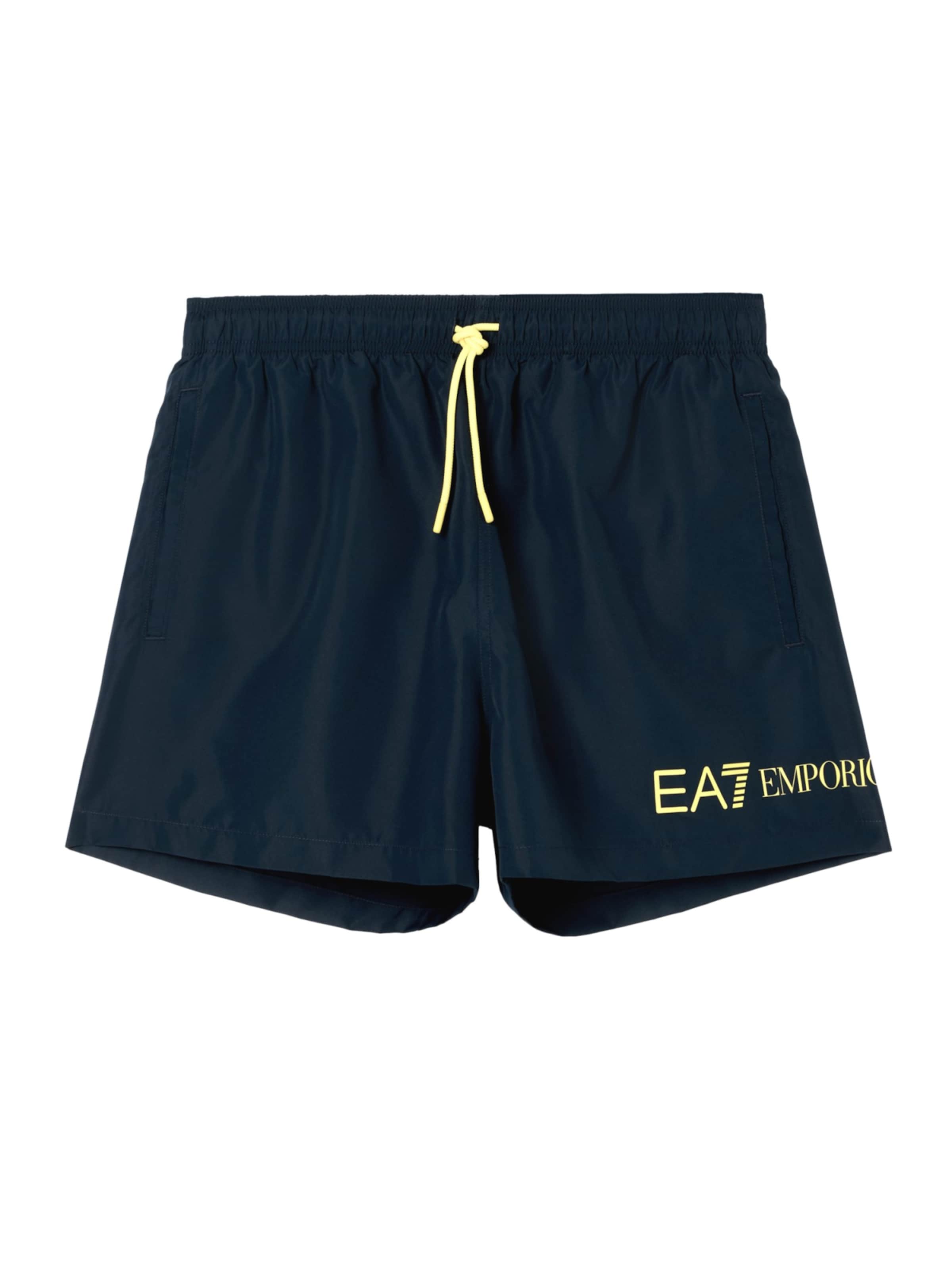 EA7 Emporio Armani Zwemshorts in de kleur Lichtblauw, Productweergave