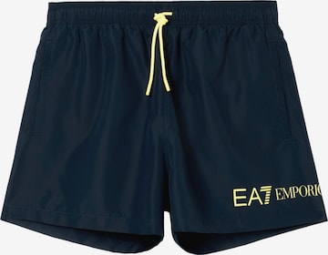 EA7 Emporio Armani Zwemshorts in Blauw: voorkant