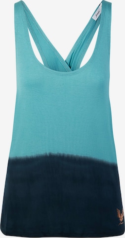 Kismet Yogastyle Performance Shirt 'Aja' in Blue: front