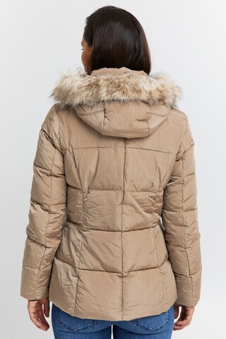 Fransa Winter Jacket 'Bac Ja 2' in Beige