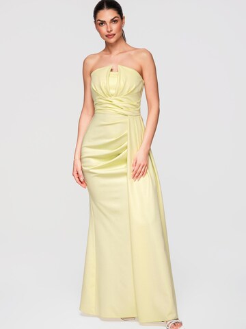 Ombre - Vestido de noche en amarillo