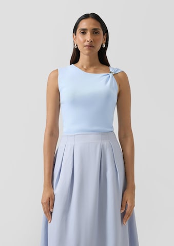 s.Oliver Stricktop in Blau: Vorderseite