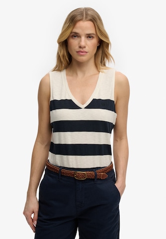 Superdry & Co Top in Beige: voorkant