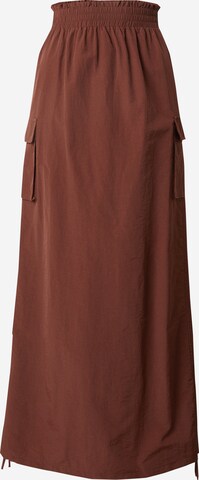 SOMETHINGNEW Skirt 'MILLY' in Brown: front