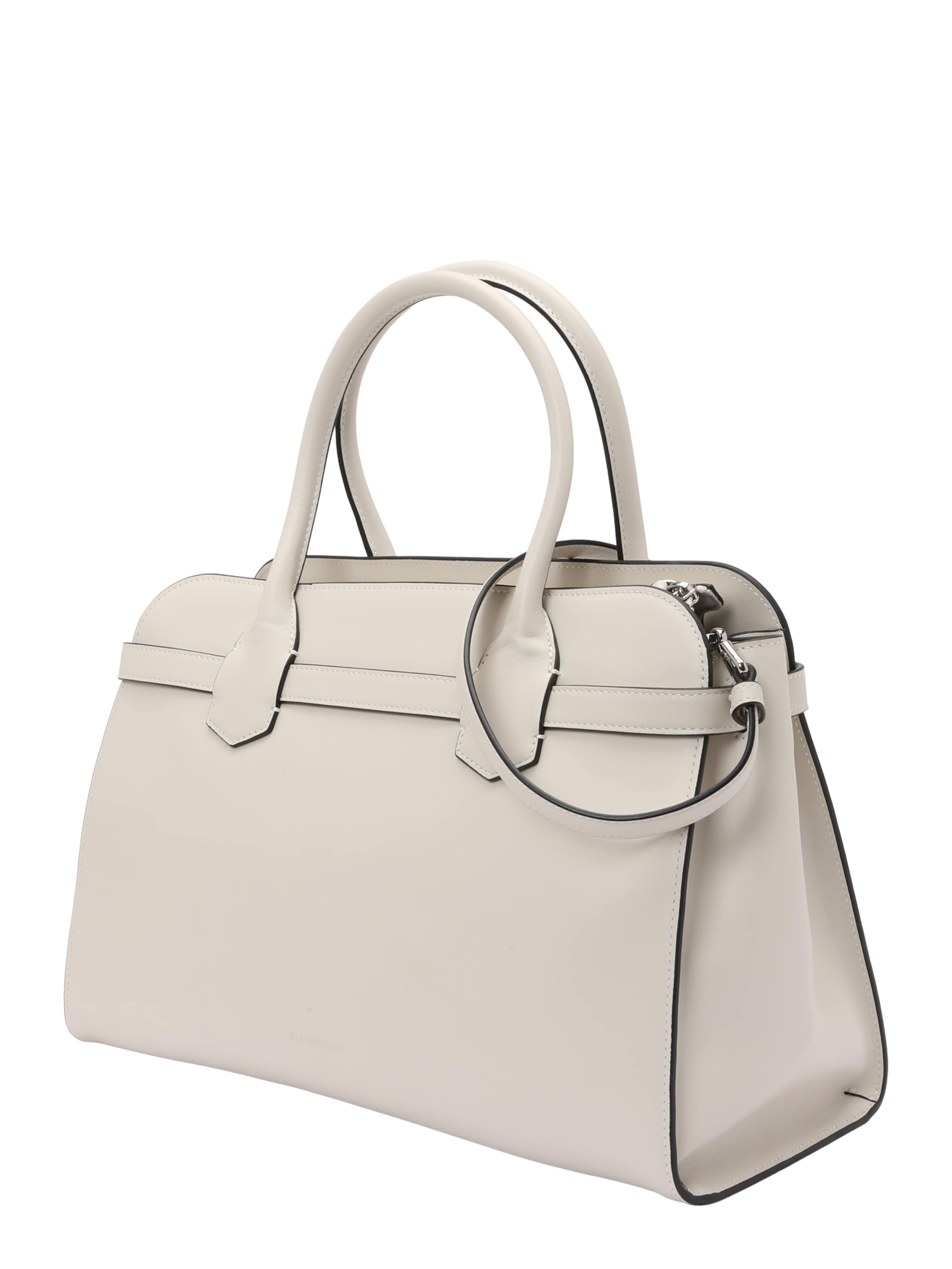 Karl Lagerfeld Τσάντα χειρός σε λευκό: πλευρά