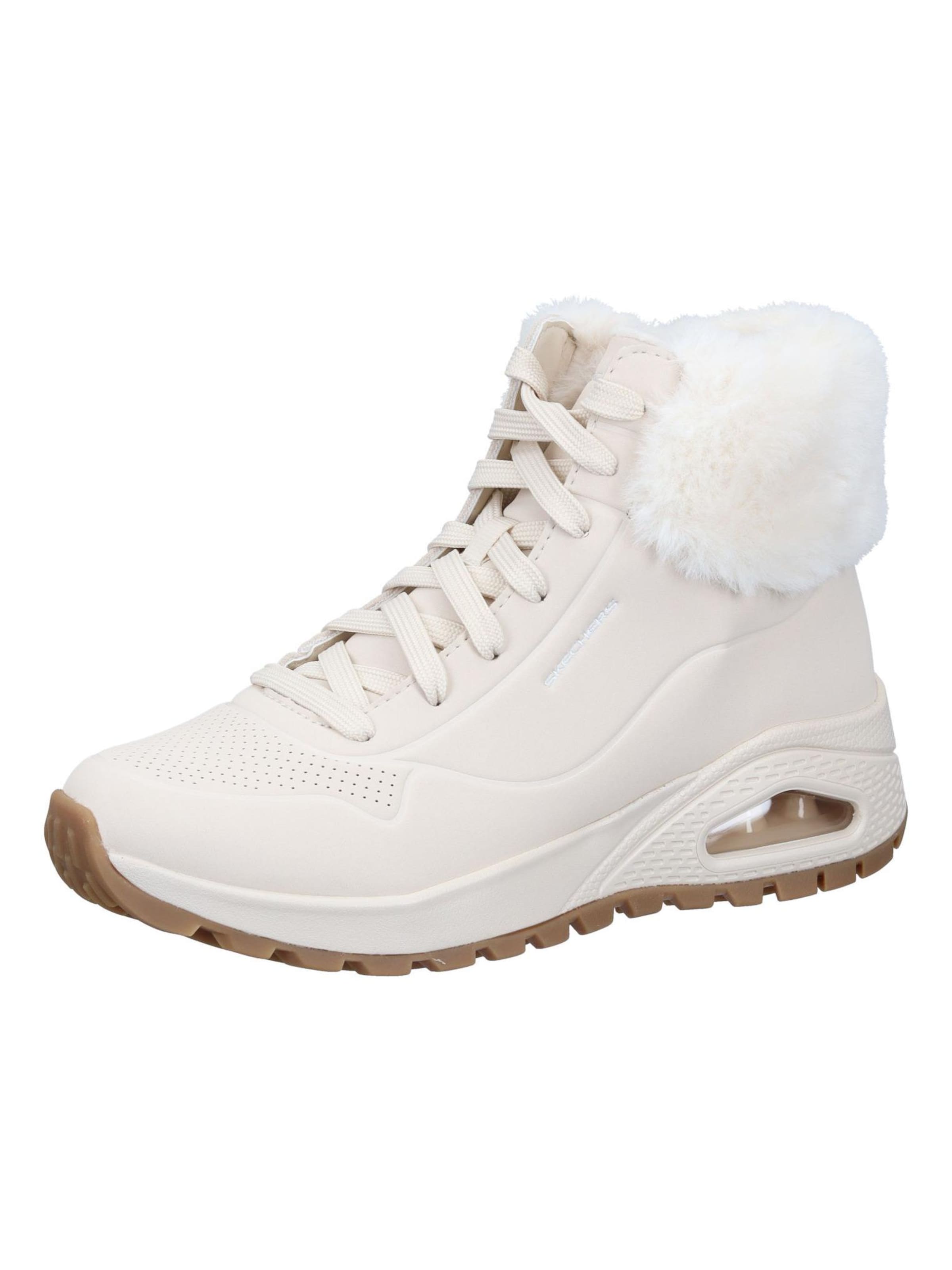 SKECHERS Boots in White: front
