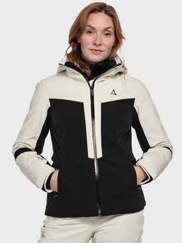 Schöffel Outdoor jacket '  Kanzelwand' in Beige: front