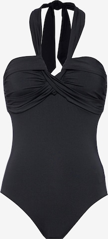 Seafolly Badeanzug in Schwarz: predná strana