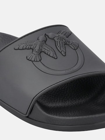 PINKO Huisschoenen 'PINKO DILLY 01 SLIPPER RUBBERIZED Scarpe' in Zwart
