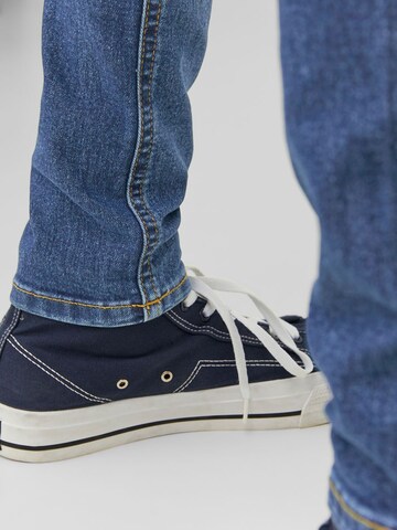 Skinny Jean 'Liam' Jack & Jones Junior en bleu