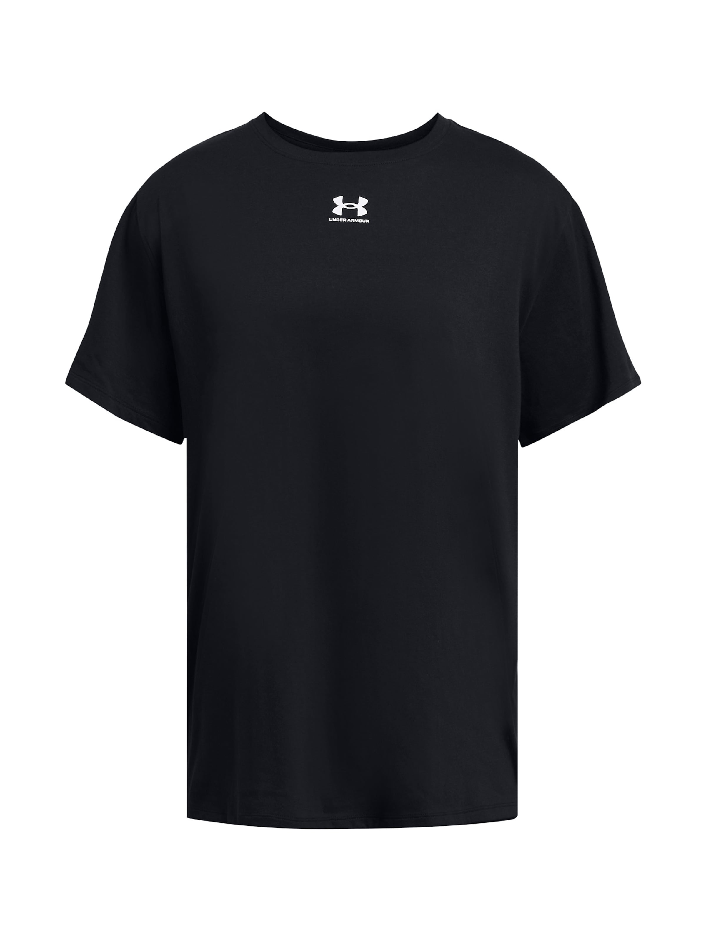UNDER ARMOUR Functioneel shirt 'Campus' in Zwart: voorkant