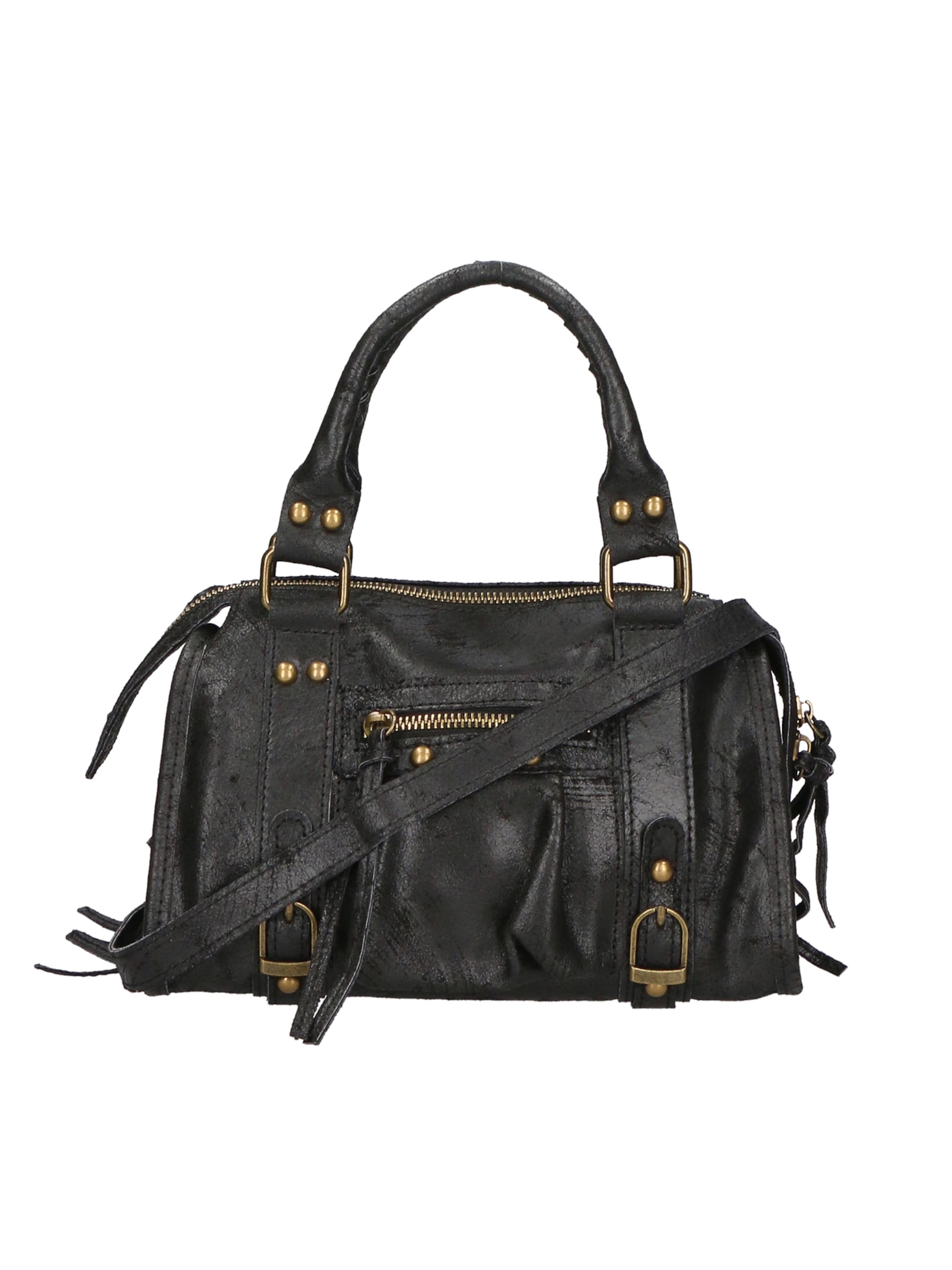 Sac bandoulière Gave Lux en noir : devant