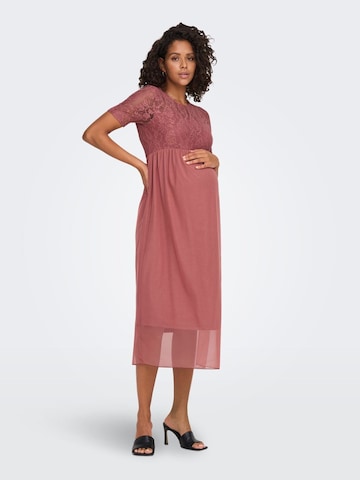 Only Maternity Kleid in Pink