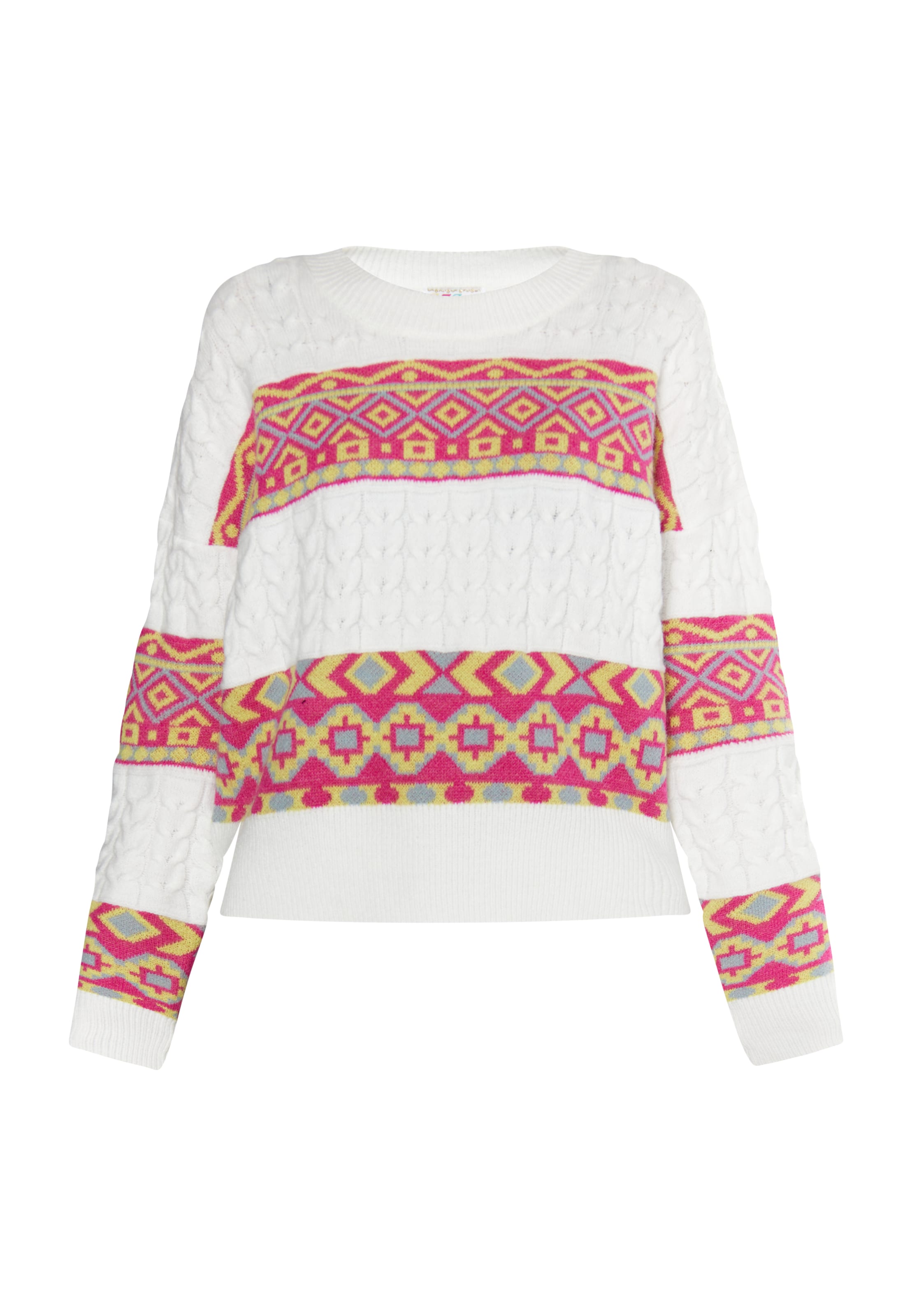 IZIA Pullover 'Gaya' i hvid: forside