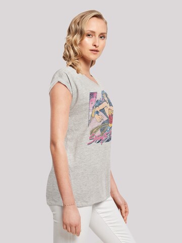 T-shirt 'DC Comics Wonder Woman Strength & Power' F4NT4STIC en gris