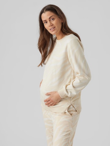 MAMALICIOUS Shirt in Beige: predná strana