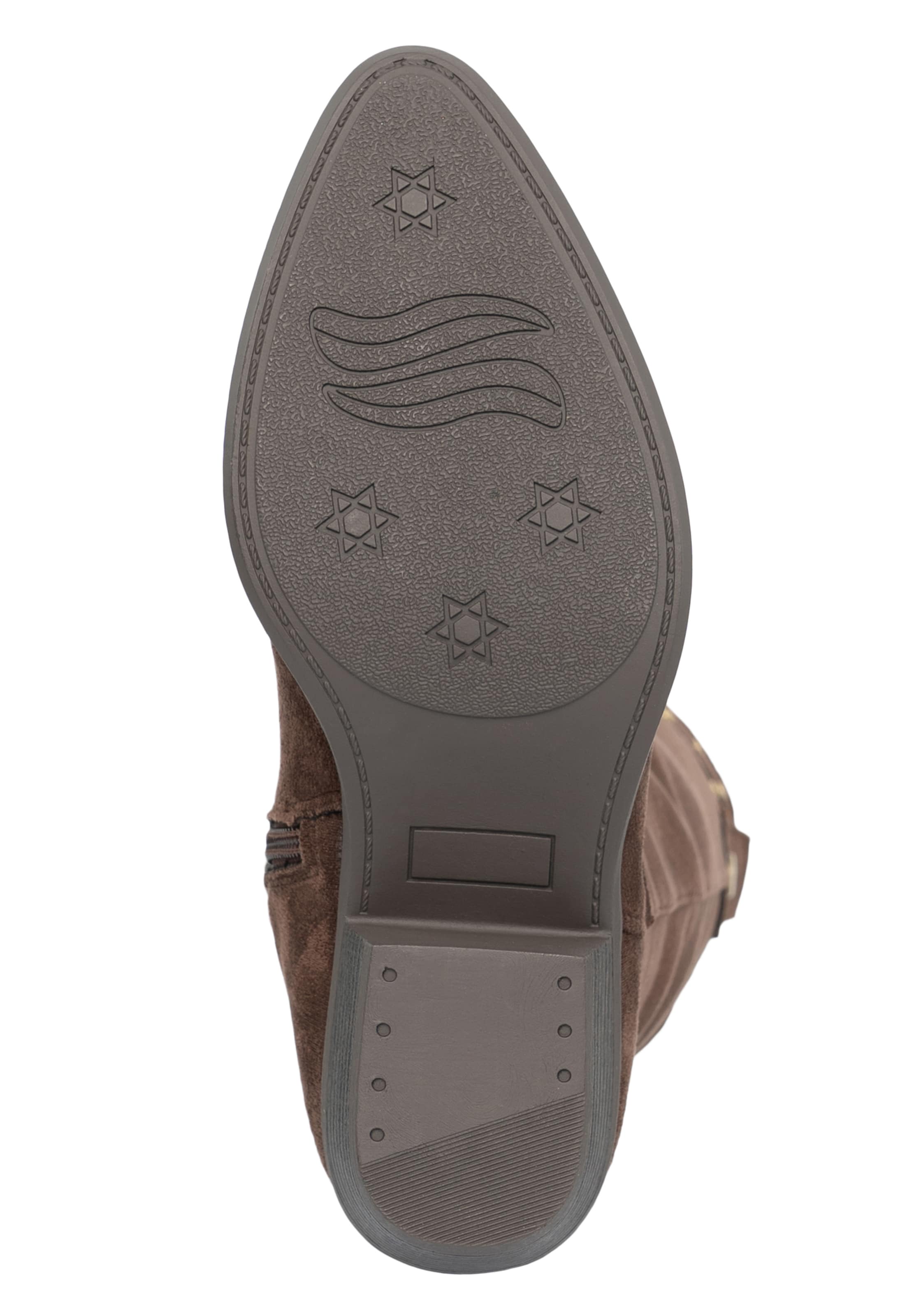 Bottes de cowboy Salinyang en marron