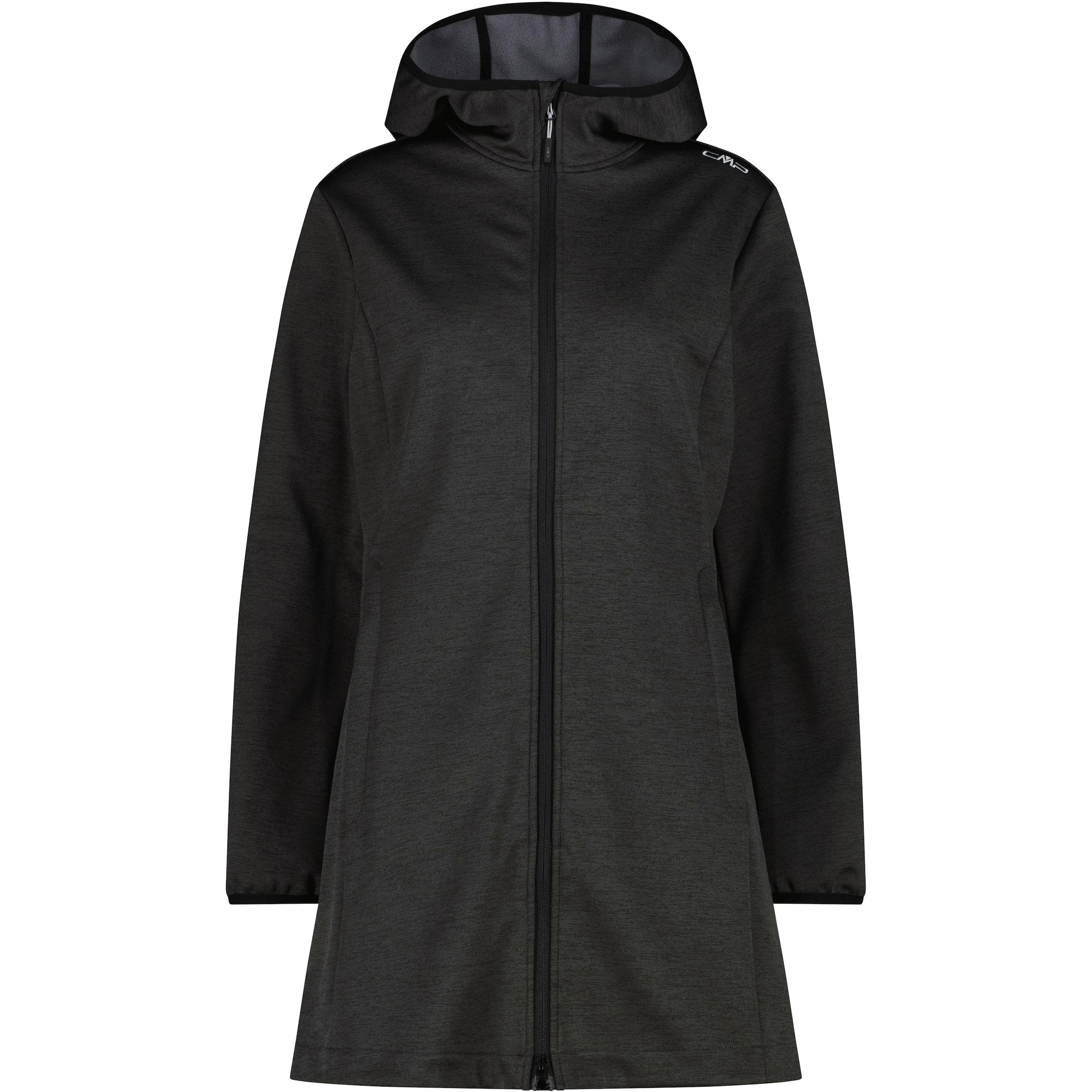 CMP Funktionsmantel in Schwarz: Vorderseite