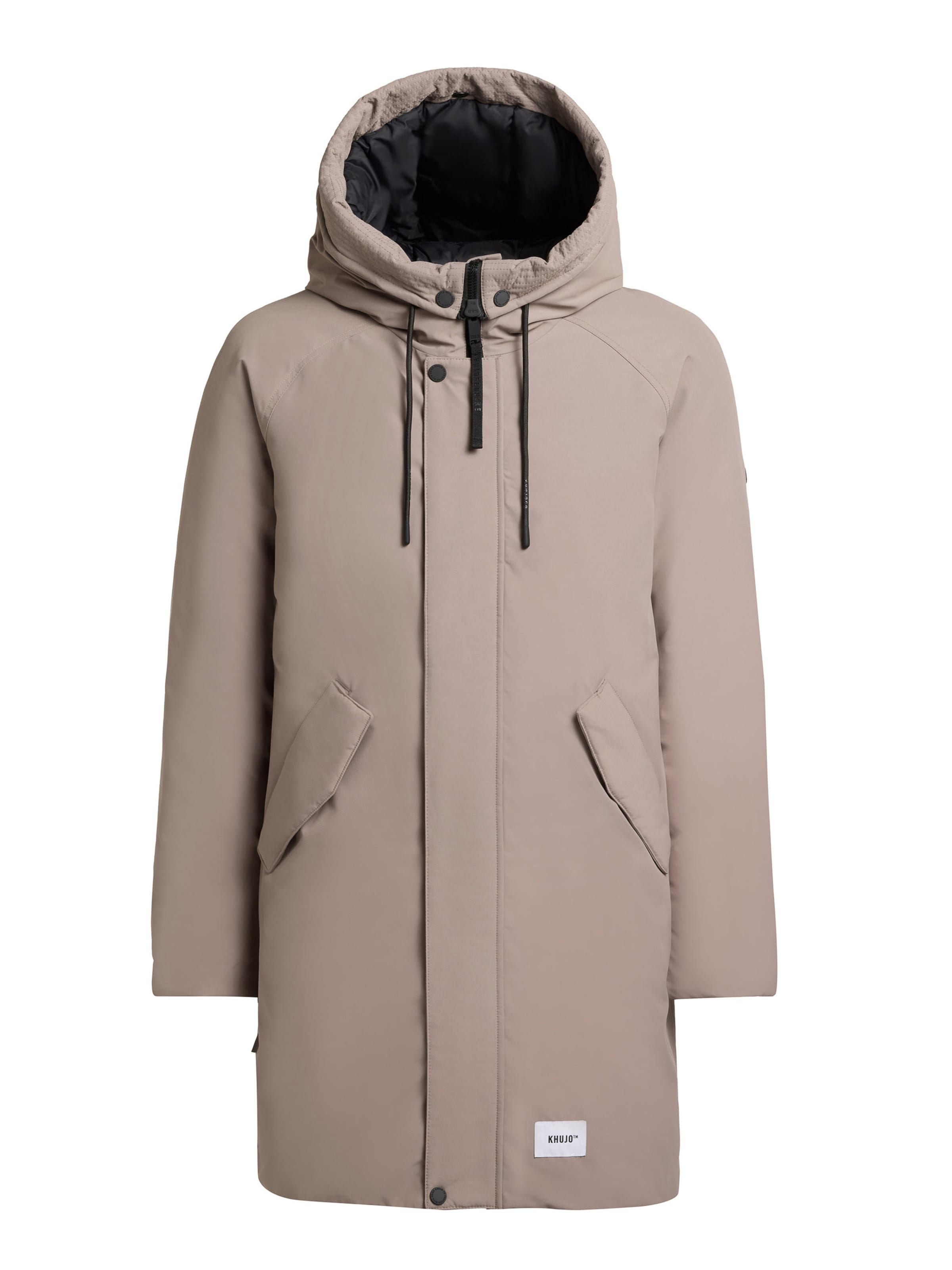 khujo Χειμερινό μπουφάν 'Anth2' σε μπεζ: μπροστά