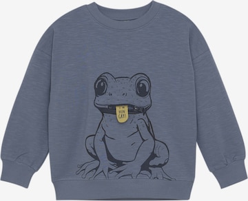 MINYMO - Pullover ' MISweatshirt LS ' em azul: frente