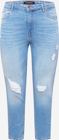 ONLY Carmakoma Slim fit Jeans 'ENEDA' in Blue: front