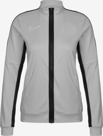 NIKE Trainingsjacke 'Academy' in Grau: predná strana