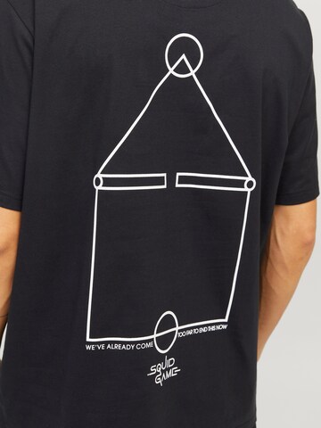 Maglietta 'JJSquidgame' di JACK & JONES in nero