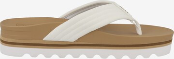 Claquettes / Tongs 'Shea Hi' REEF en blanc