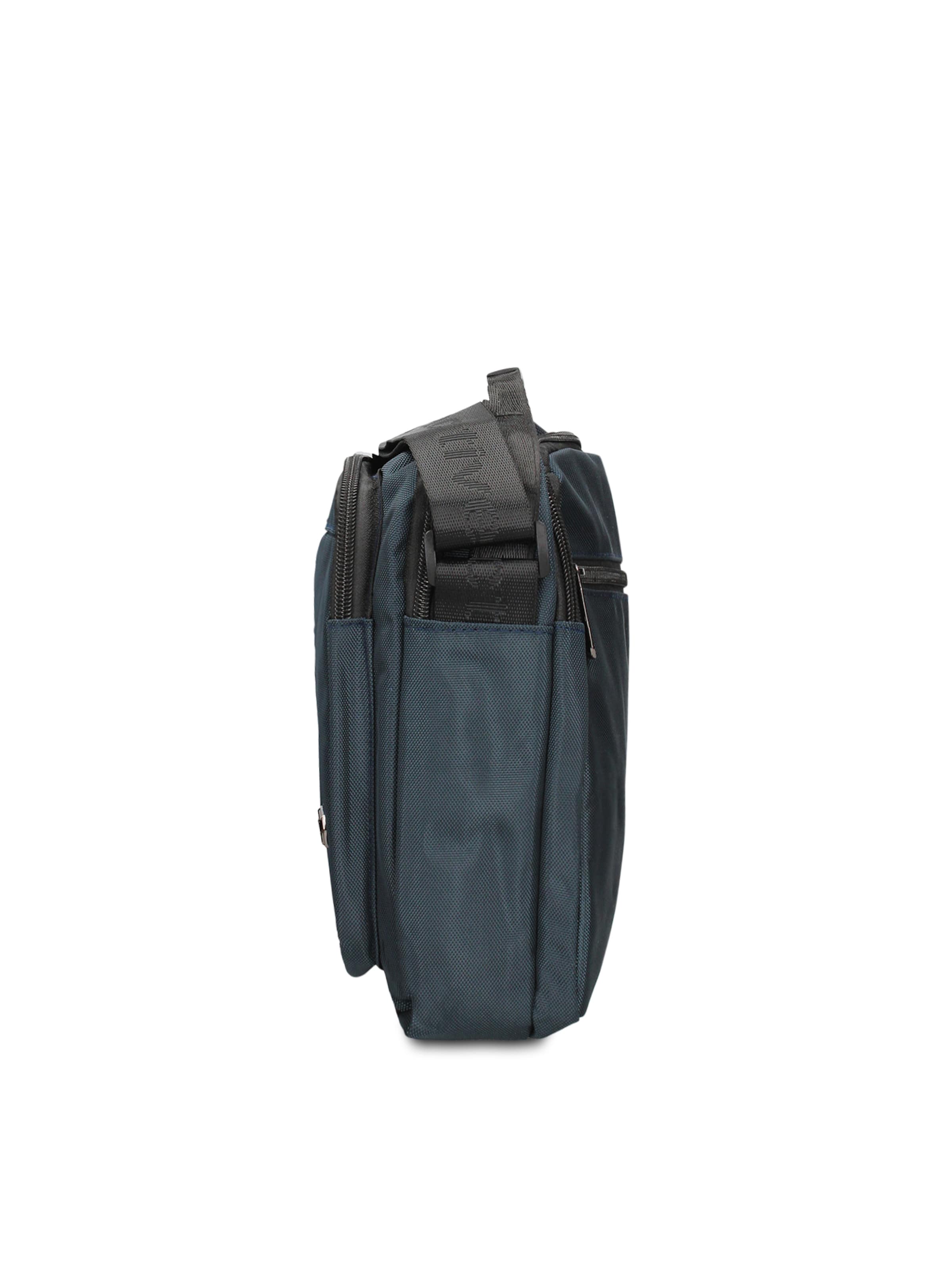 Borsa a tracolla 'Borsa a Tracolla Uomo Vegan Leather con Zip' di Coveri Collection in blu