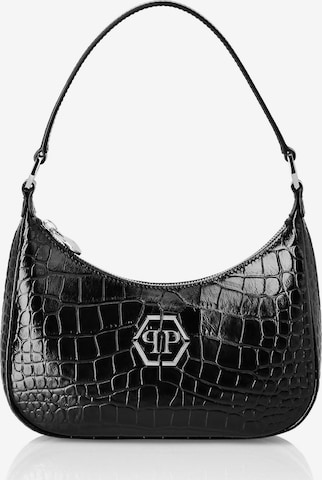 Philipp Plein - Mala de ombro em preto: frente