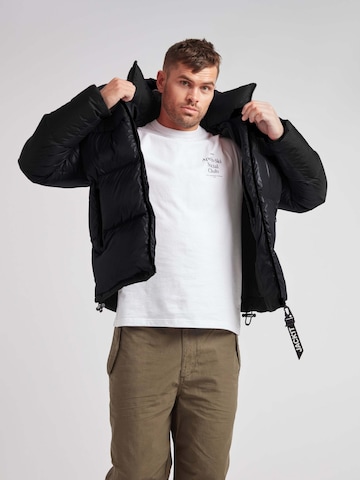 JACK1T Outdoorjas ' Expedition Parka Puffer ' in Zwart