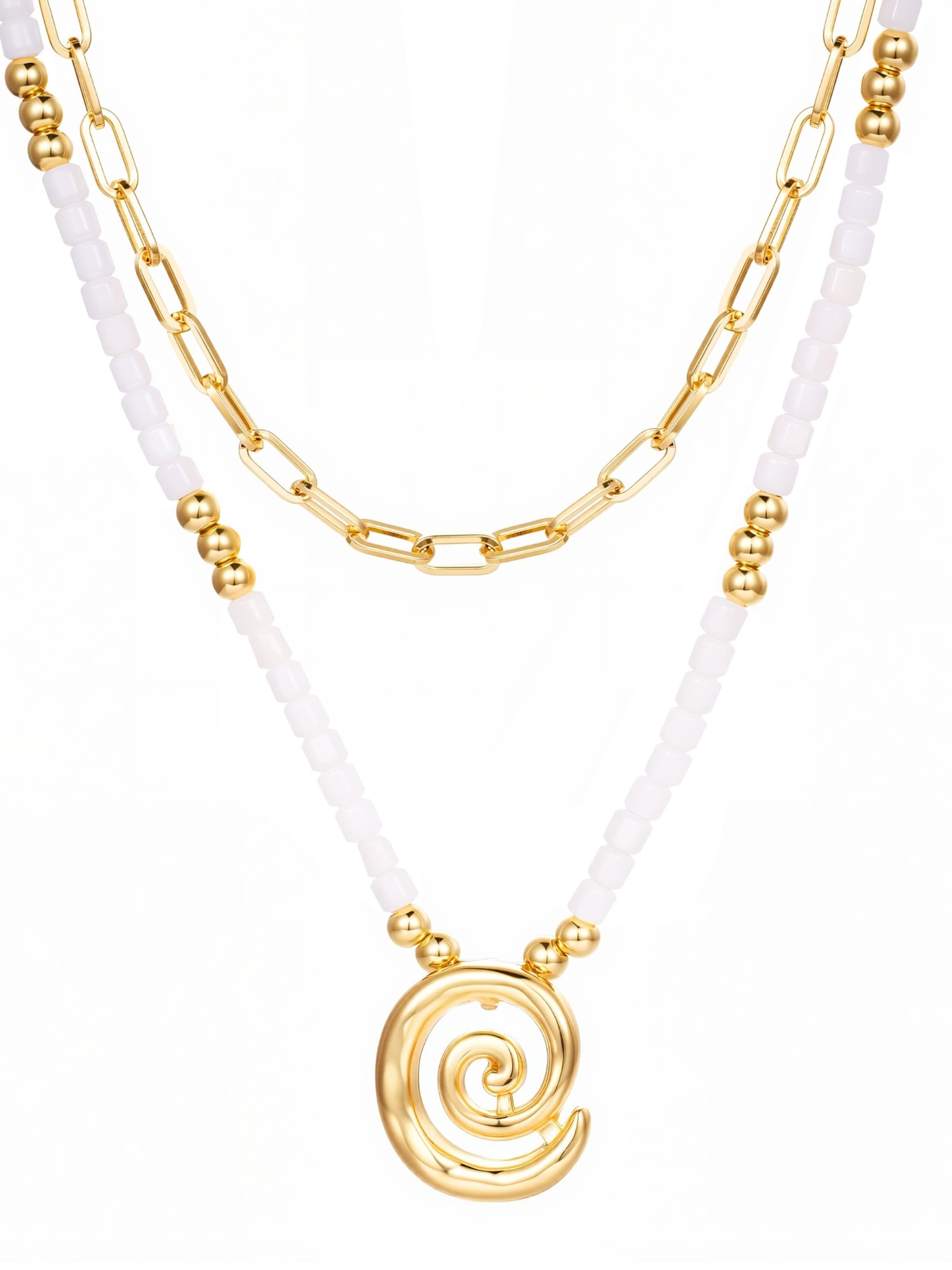Yokoamii Ketting in Goud