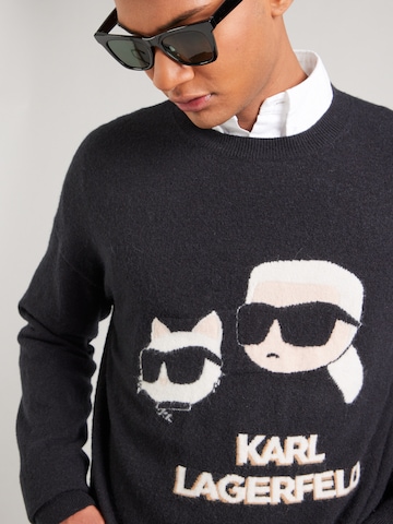 Pull-over Karl Lagerfeld en noir