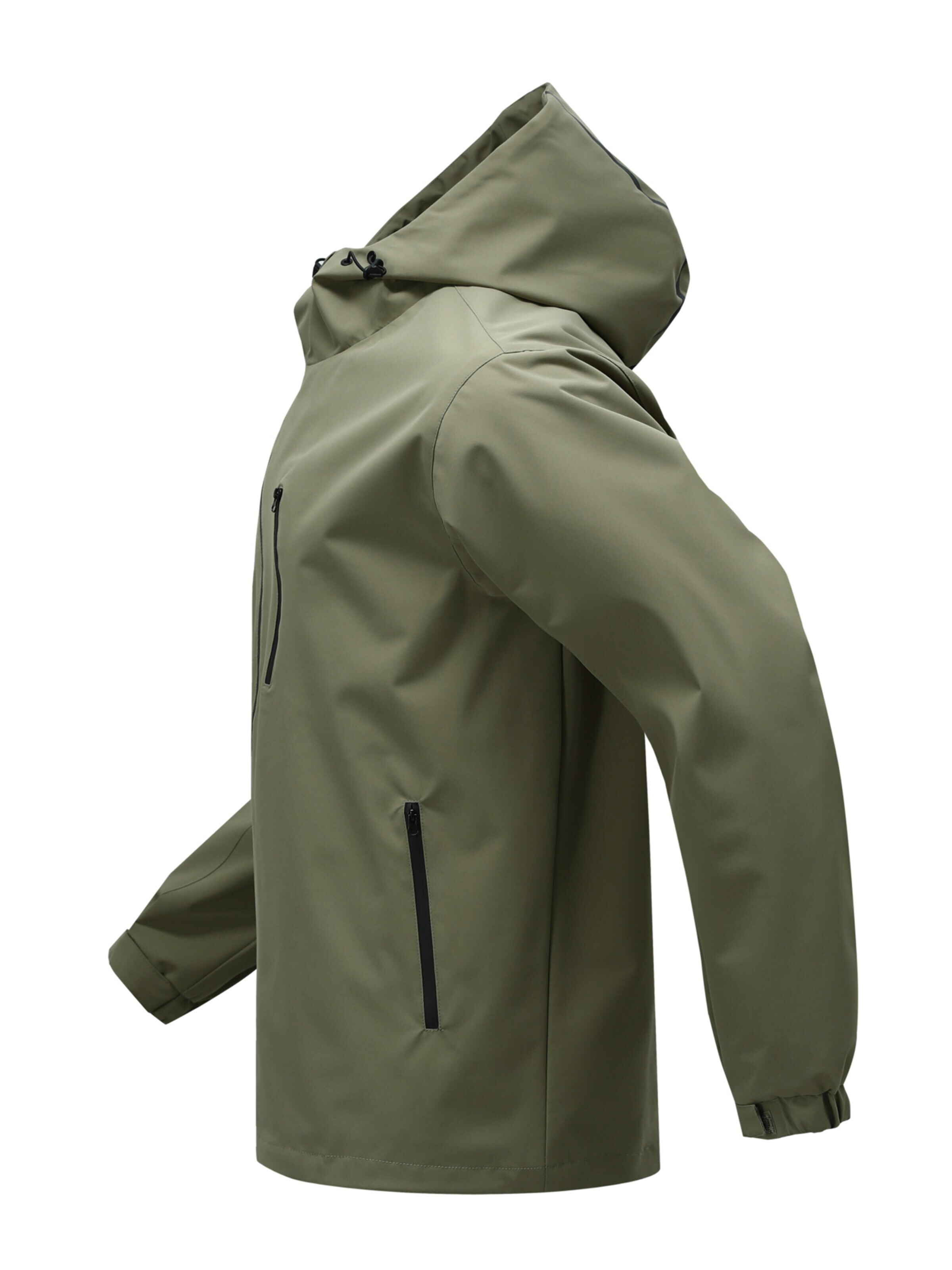 YOUTHUP Outdoor jacket 'Kompakt' in Green