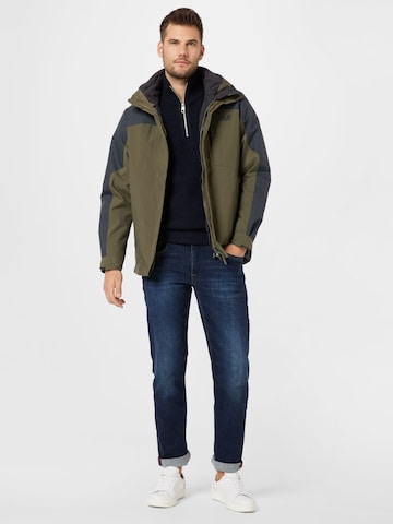 JACK WOLFSKIN Outdoor jacket 'Viking Sky' in Grey