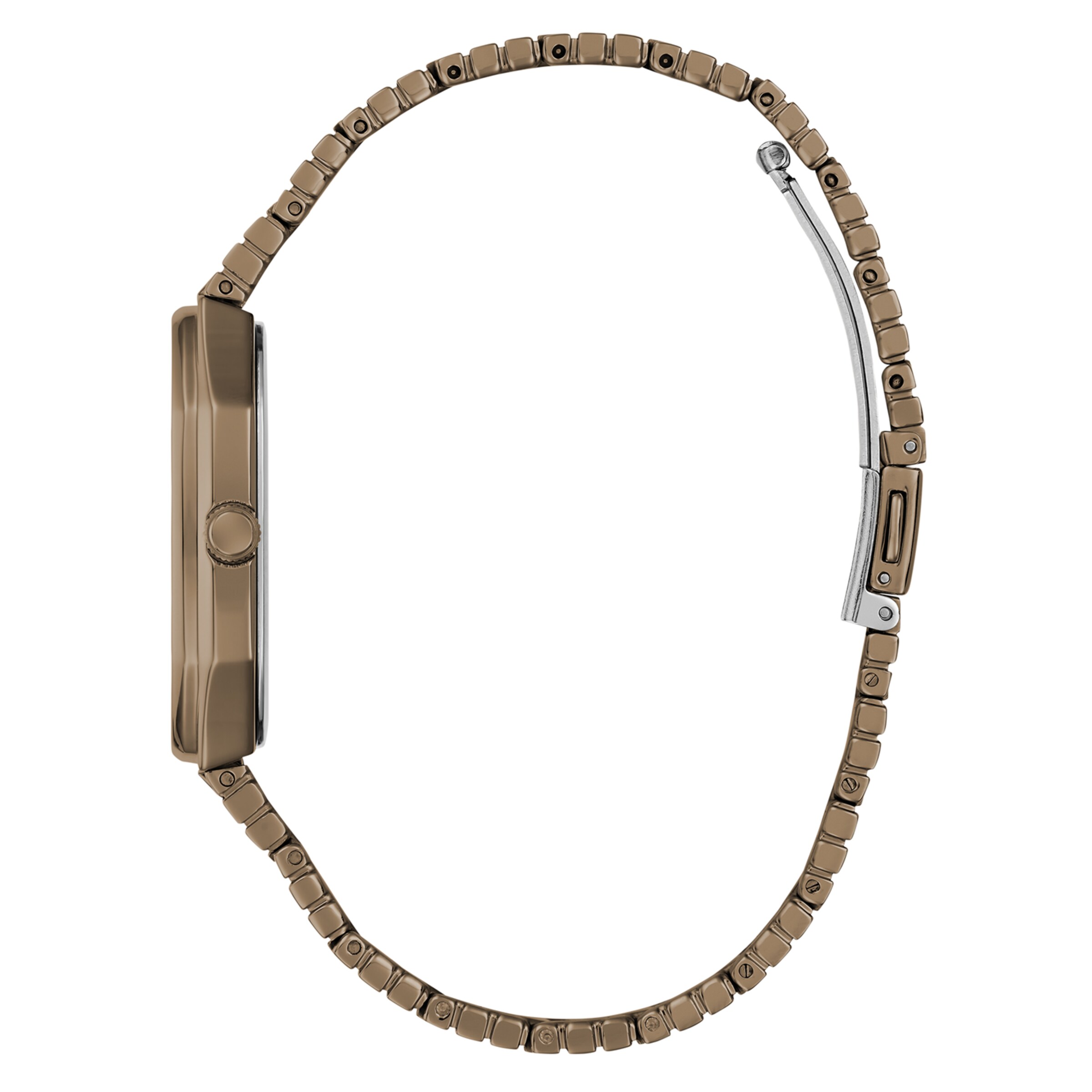 GUESS Uhr 'Oliver' in Bronze
