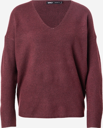 Pullover 'ONLRICA' di ONLY in rosso: frontale
