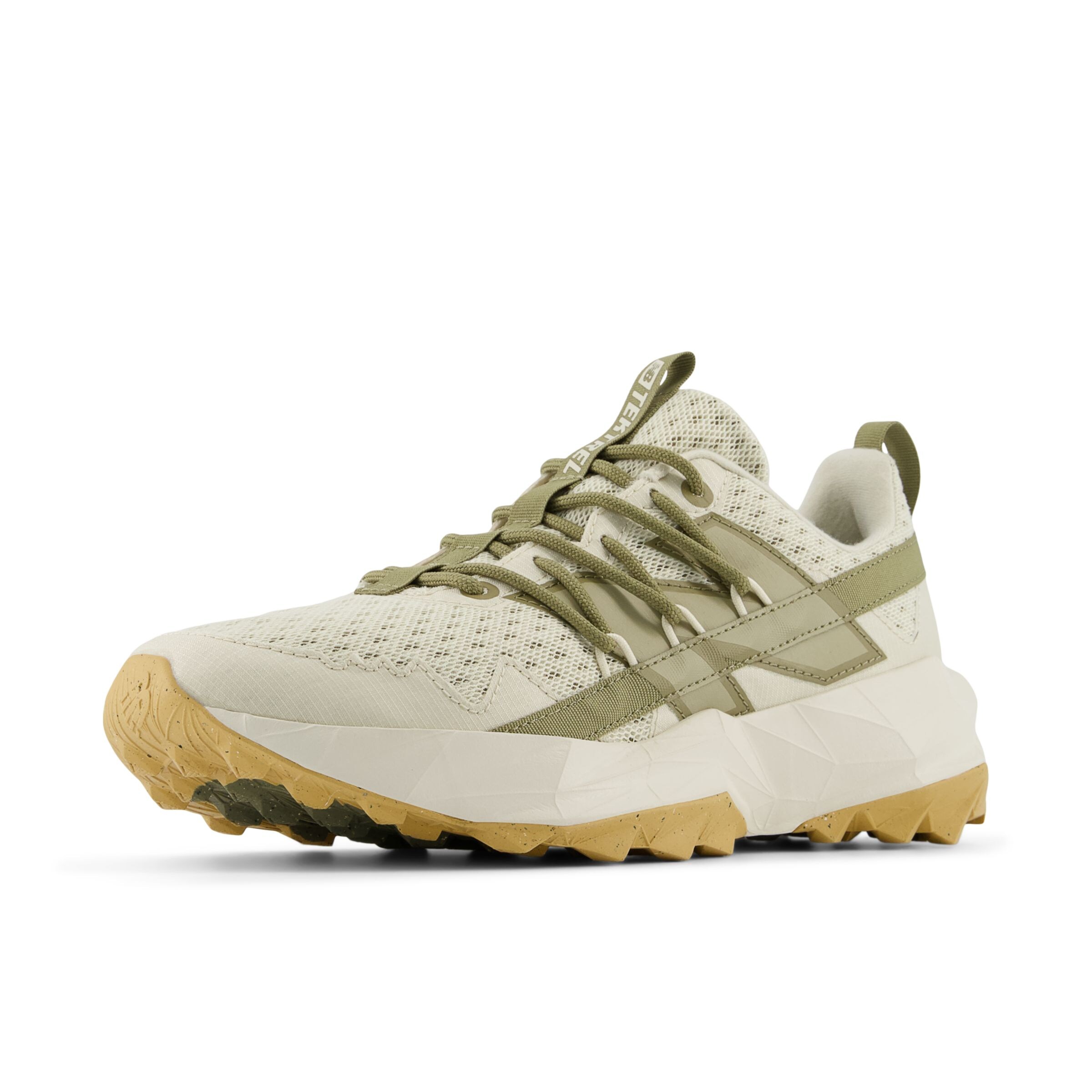 Chaussure de course 'Tektrel' new balance en beige : devant