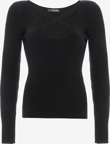 CIPO & BAXX Sweater in Black: front