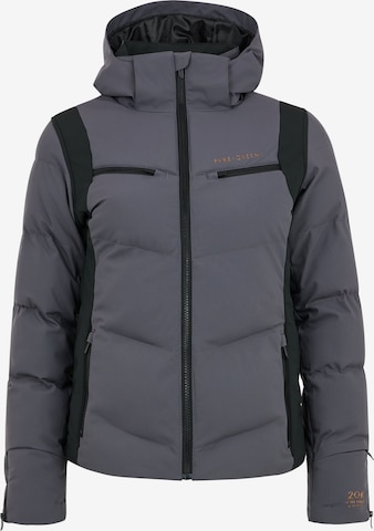 PROTEST Athletic Jacket 'PRTIKU' in Grey: front