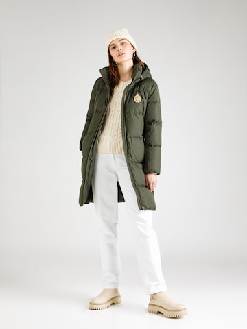 Lauren Ralph Lauren Wintermantel in Groen