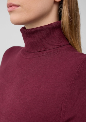 s.Oliver Gebreide jurk in Rood