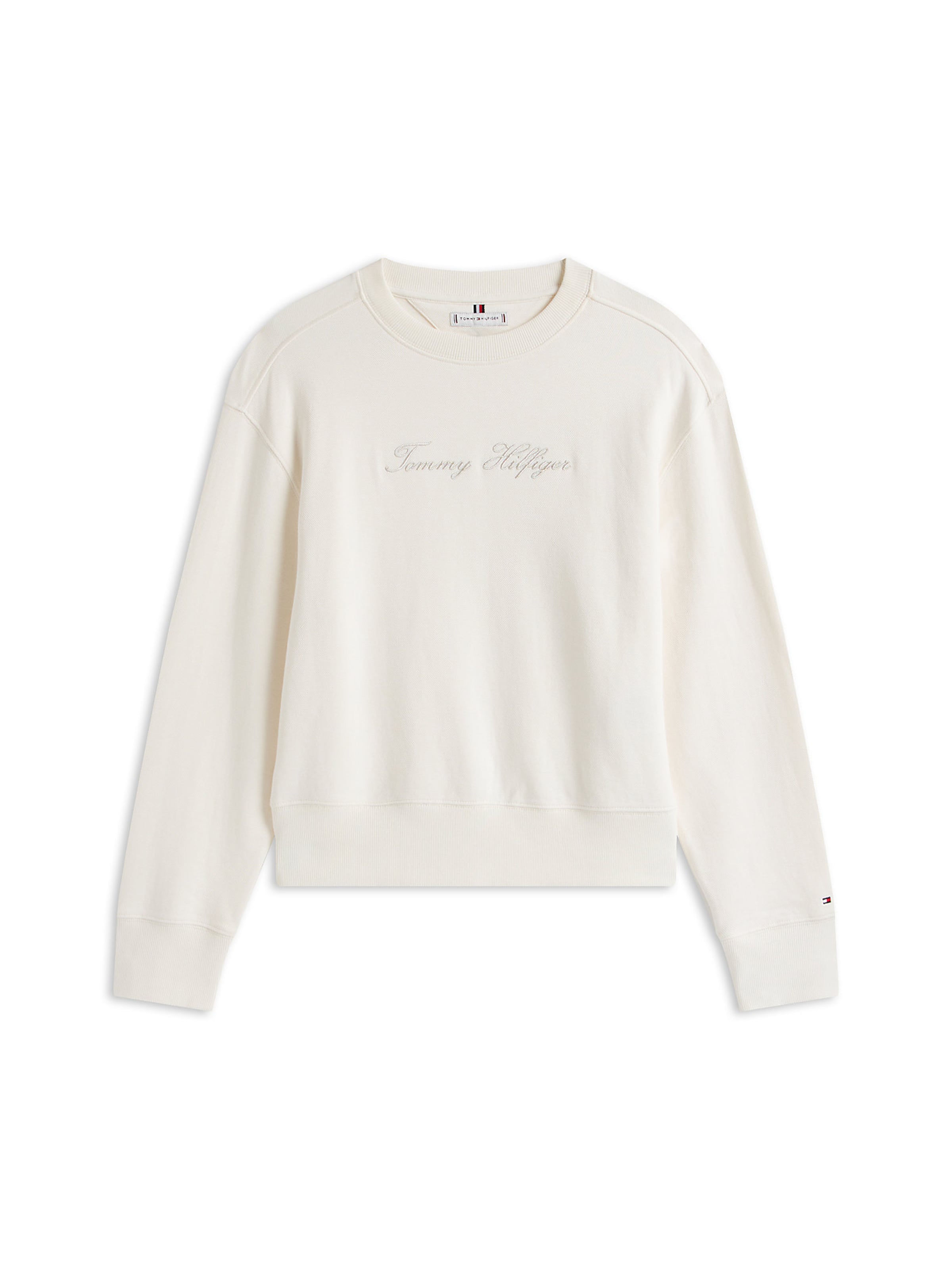 TOMMY HILFIGER Sweatshirt in White: front