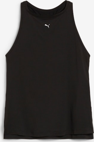 PUMA Sporttop in Schwarz: Vorderseite