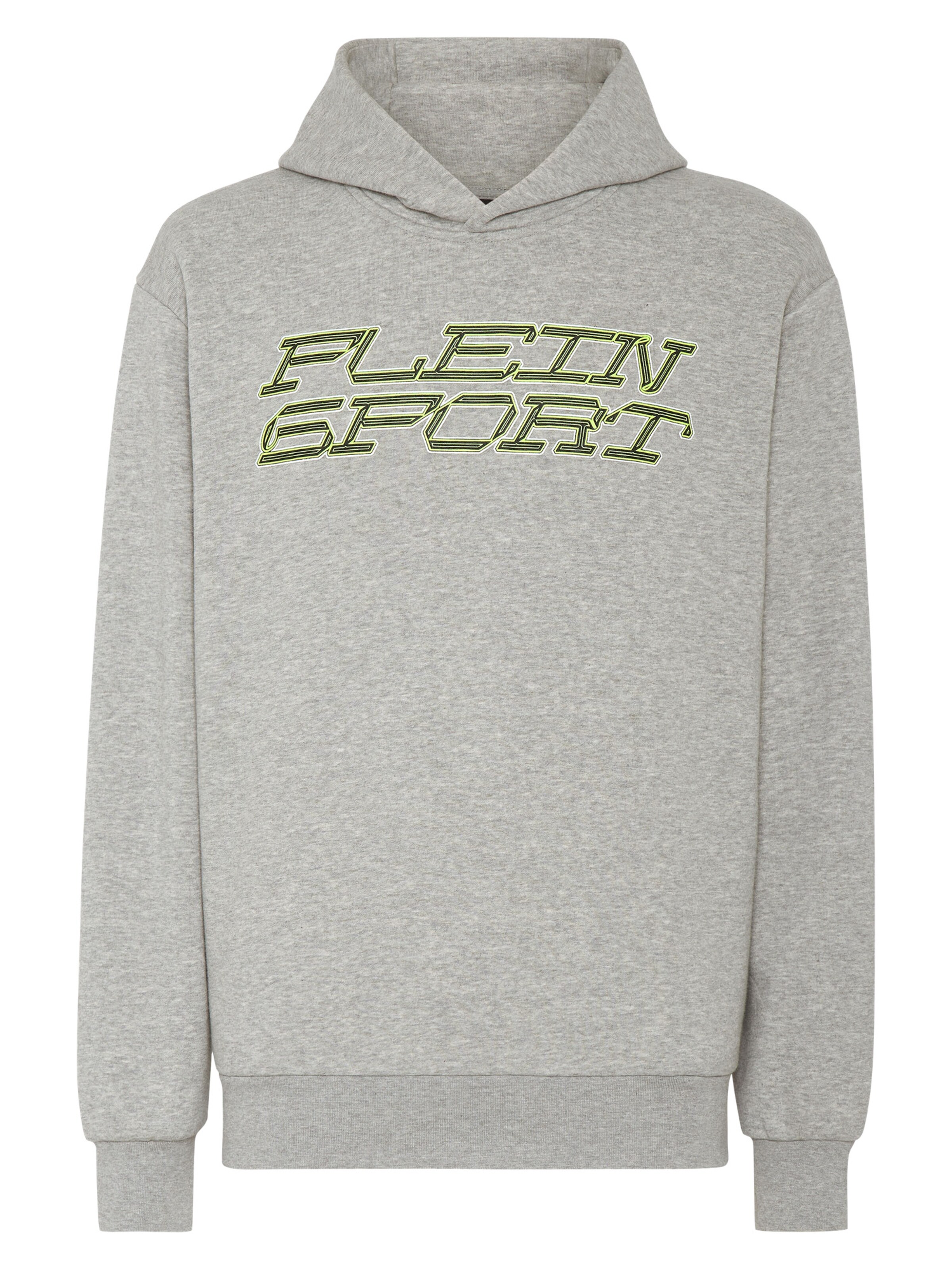 Plein Sport Sweatshirt 'Tiger' in Grijs: voorkant