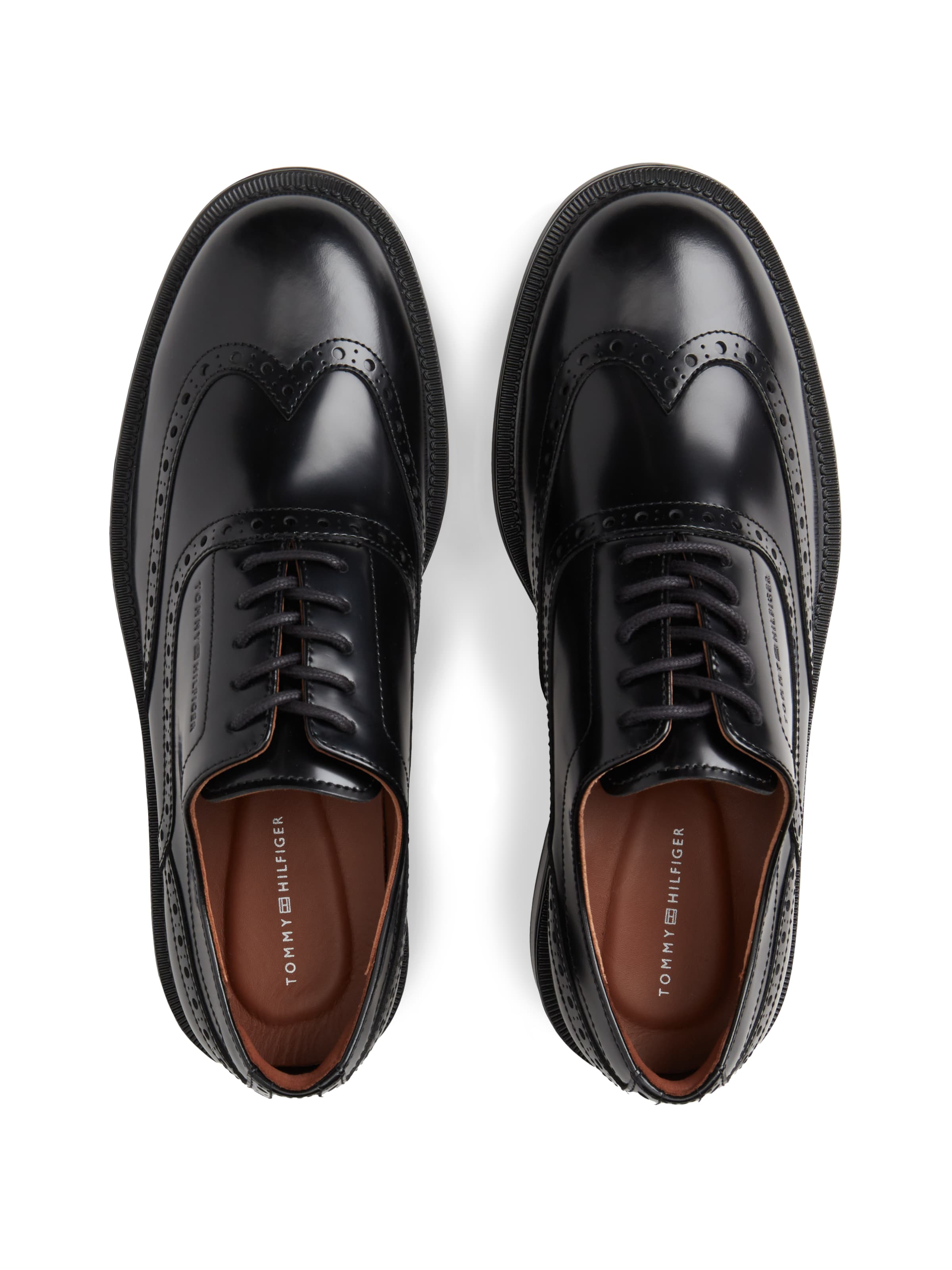 Scarpa stringata di TOMMY HILFIGER in nero