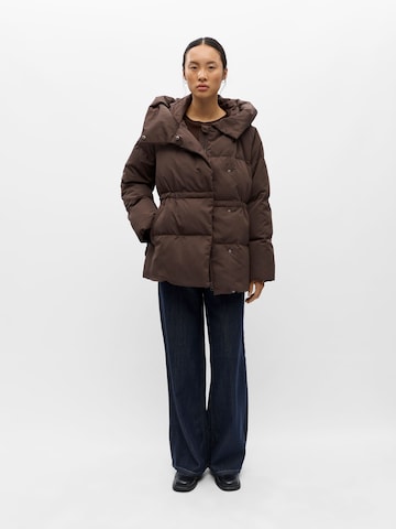 OBJECT Winterjas 'Loui' in Bruin
