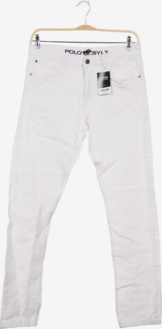 Polo Sylt Jeans in 33 in White: front