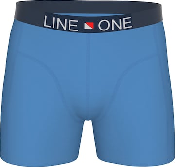 Line One Μποξεράκι 'Herren Boxershorts aus Baumwolle' σε μπλε: μπροστά